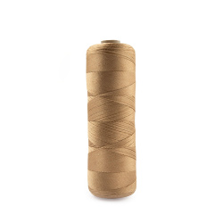 نخ خیاطی کرم کارتنی سایز 6 کد356