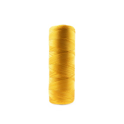نخ خیاطی زرد قناری سایز 6 کد548