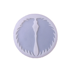 قالب سیلیکونی دایره ای طرح بال فرشته کد 34