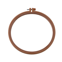 کارگاه پلاستیکی قهوه ای 19 سانت