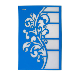 شابلون استنسیل 20*30 کد 1205B