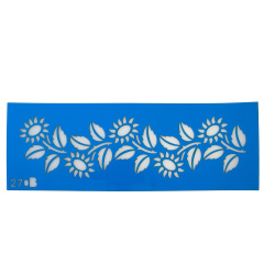 استنسیل هنری کد 270B سایز 42x15cm