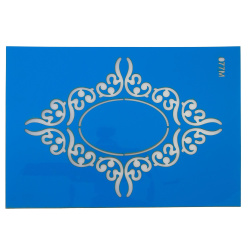 استنسیل هنری کد 077M سایز 24*17
