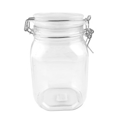 ظرف شیشه ای چفتی سایز 2 (1/5kg) کد 11059