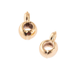 حلقه آویز دار برنجی سایز 10mm