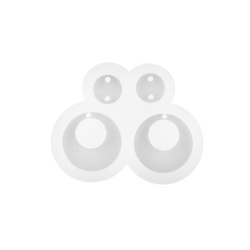 قالب سیلیکونی گوشواره دایره ای