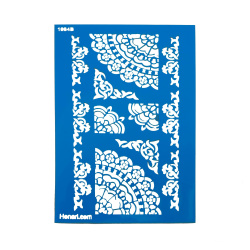 شابلون استنسیل بزرگ کد B 1084 سایز 19*30