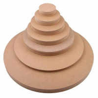 بیس چوبی دایره