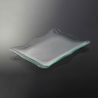 ظرف شیشه ای سینی حلالی