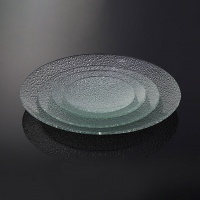 ظرف شیشه ای دایره مشجر