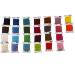 بسته 30 رنگ نخ سیلا