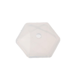 قالب سیلیکونی شش ضلعی 3 cm کد 474