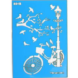 شابلون استنسیل 17*24 کد 884m