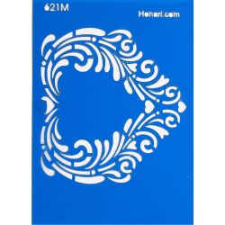 استنسیل هنری کد 621M سایز 17*24