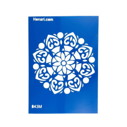 استنسیل هنری کد 843M سایز 16*24