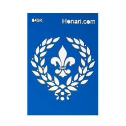استنسیل هنری کد 845K سایز 20*14