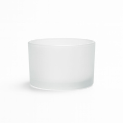 شات شمع گرد مات بزرگ ارتفاع ۶ قطر ۹