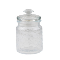 بانکه شیشه ای طرح صدف طرحدار