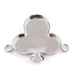 قاب دستبندی برنجی گلبرگ 28*32 mm