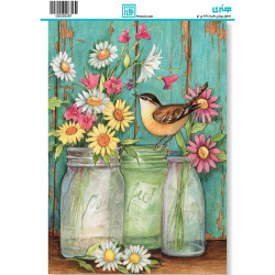 کاغذ دکوپاژ سایز A4 کد 9287