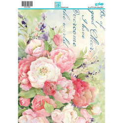 کاغذ دکوپاژ سایز A4 کد 3588