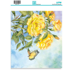 کاغذ دکوپاژ سایز A4 کد 4145
