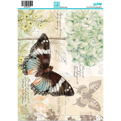 کاغذ دکوپاژ سایز A4 کد 8697