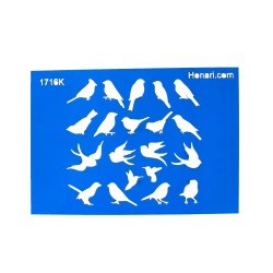 شابلون استنسیل 14*20 کد 1716k