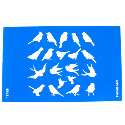 شابلون استنسیل 20*30 کد 1716b