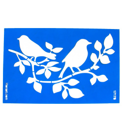 شابلون استنسیل 20*30 کد 1717b