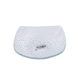 پیاله شیشه ای کد 324 مربع سر گرد مشجر سایز12  