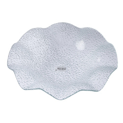 کاسه شیشه ای کد 298 کنگره مشجر سایز cm30