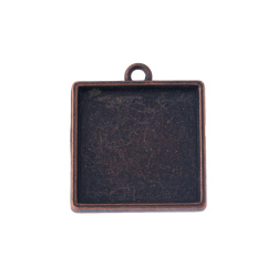 قاب آویز برنز سایز 2.6 cm