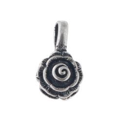 پلاک آویز گل سایز 2*1 cm