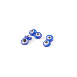مهره پلاستیکی چشم نظر  سایز 6 mm