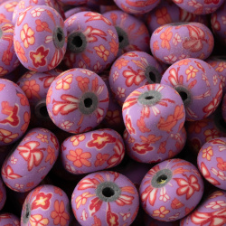 مهره فیمو عدد دایره سایز 10کد 89