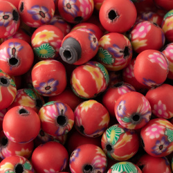 مهره فیمو عدد دایره سایز 8 کد 108