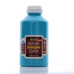 رنگ اکریلیک فیروزه ای کد 5393 سوداکو ۱ کیلویی