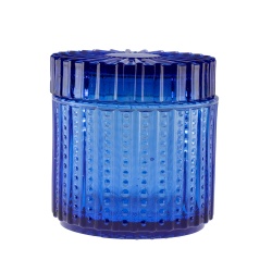 بانکه شمع آبی طرح نیلوفر