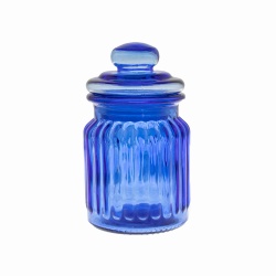 بانکه شمع  آبی طرح صدف 