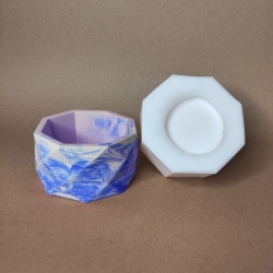 قالب سیلیکونی گلدان کد 3304 سایز 11.3*5.2 cm