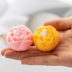 قالب سیلیکونی گل پیونی کوچک کد021-6037