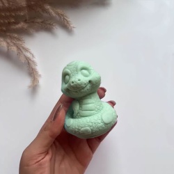 قالب سیلیکونی شمع مار 4cm کد 6052