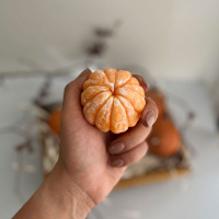 قالب سیلیکونی نارنگی بدون پوست بزرگ