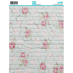 کاغذ دکوپاژ طرح گل سایز A4 کد 6145