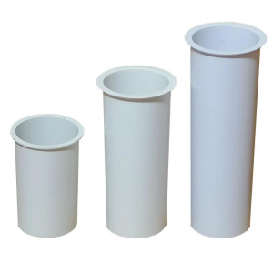 قالب شمع پلاستیکی استوانه 3عددی قطر ۸cm کد 8014