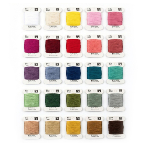 بسته 30 رنگ نخ سیلا