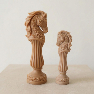 قالب سیلیکونی شمع اسب لاریس 20cm