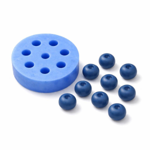 قالب شمع سيليکونی بلوبری سه بعدی