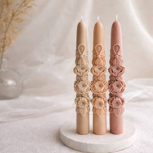 قالب شمع سیلیکونی قلمی رزالین 20cm